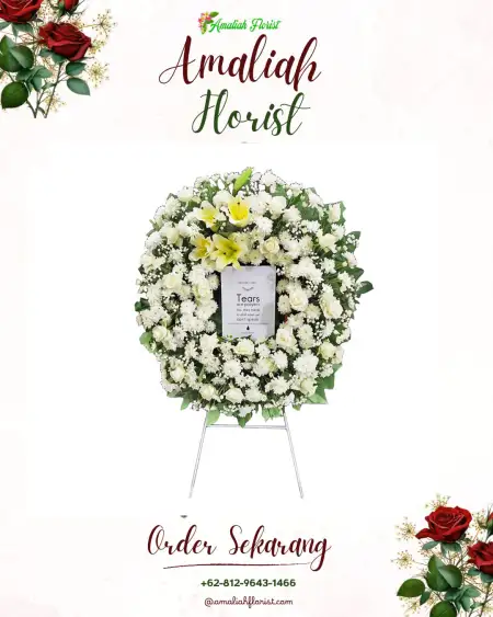 Krans Bunga Duka Kebon Padangan